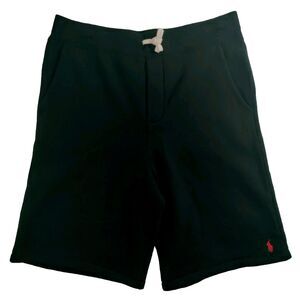 Polo Ralph Lauren Sweat Shorts Soft Cotton Kids XL Black Red New
